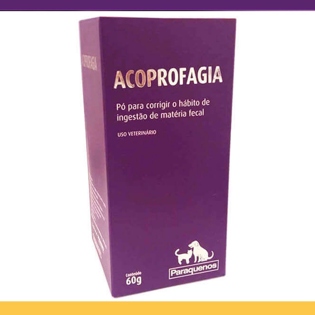 Acoprofagia Pó Paraqueños de Correção para Cães - 60 g em Oferta na Shopee