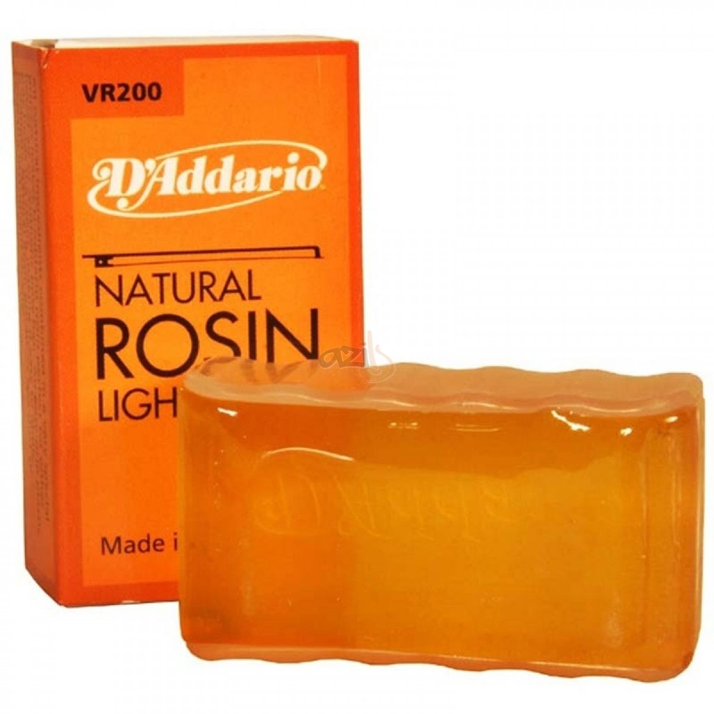 Breu Natural para Violino, Viola e Violoncelo - D'ADDARIO Rosin - Light - Made in USA