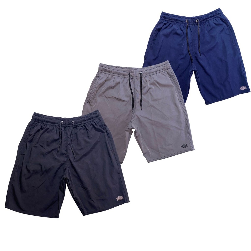 Kit 3 Bermuda Infantil Juvenil Masculina Tactel De Elastano Menino