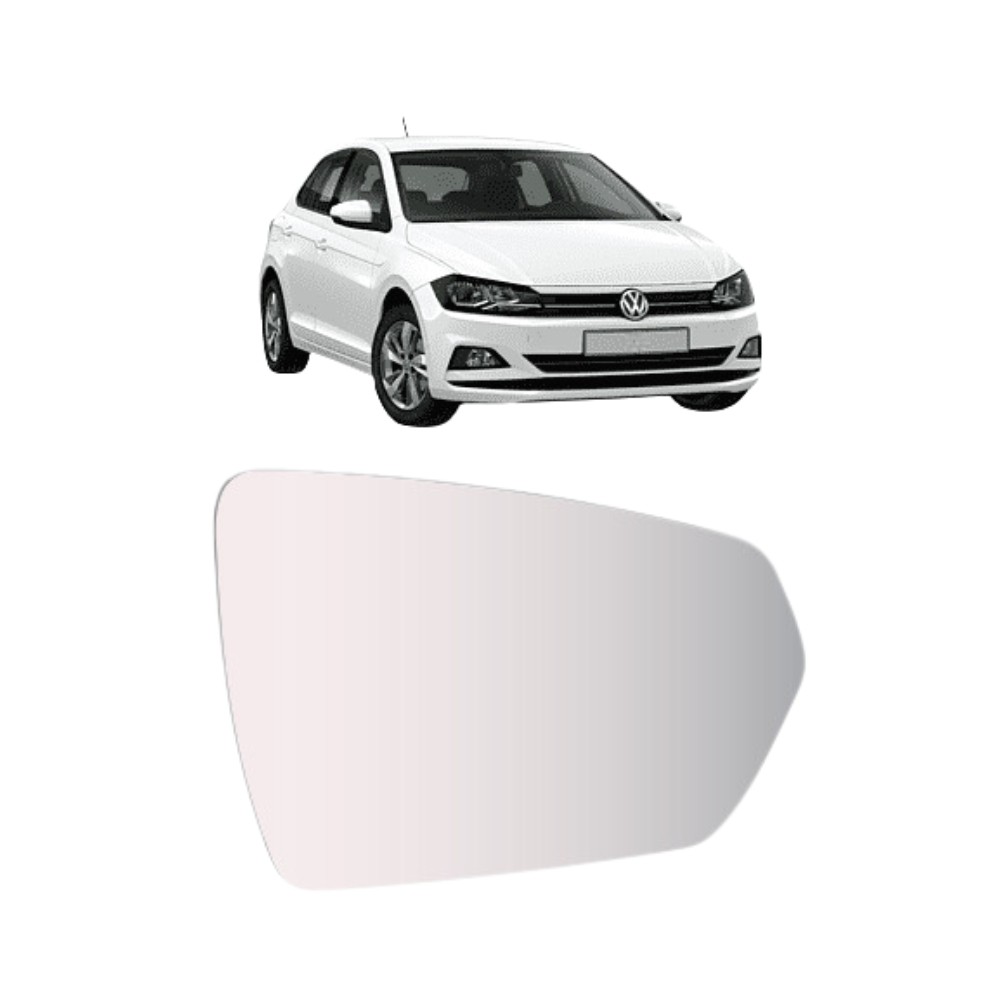 Lente Retrovisor Direito Volkswagen Polo Virtus 2018/2021