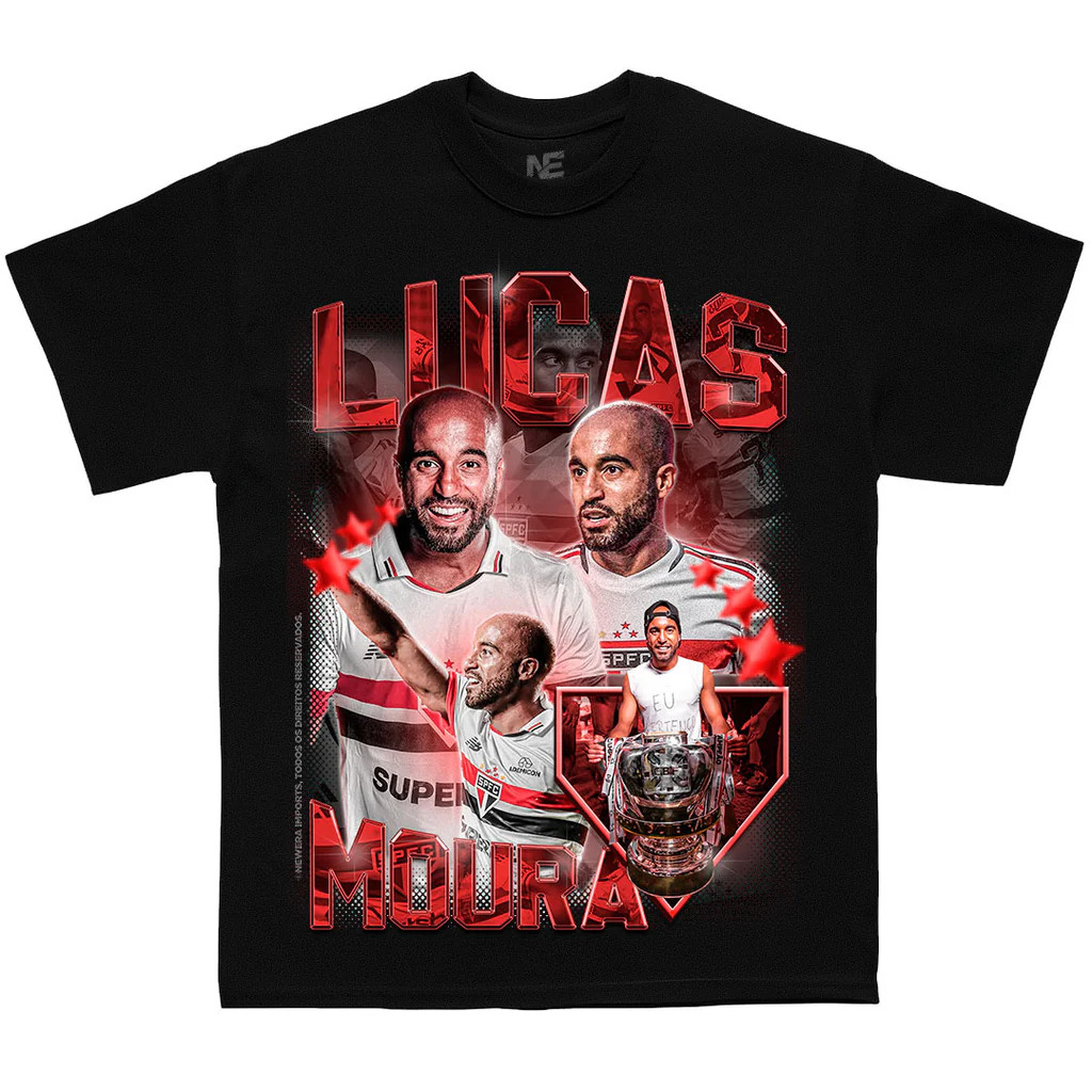 Camisa Lucas Moura 100% Algodão