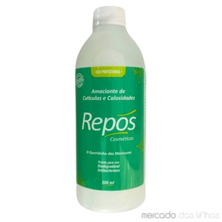 Amaciante de Cutículas e Calosidades Repós 500ml Original Líquido Spa Pés e Manicure Profissional em Oferta na Shopee