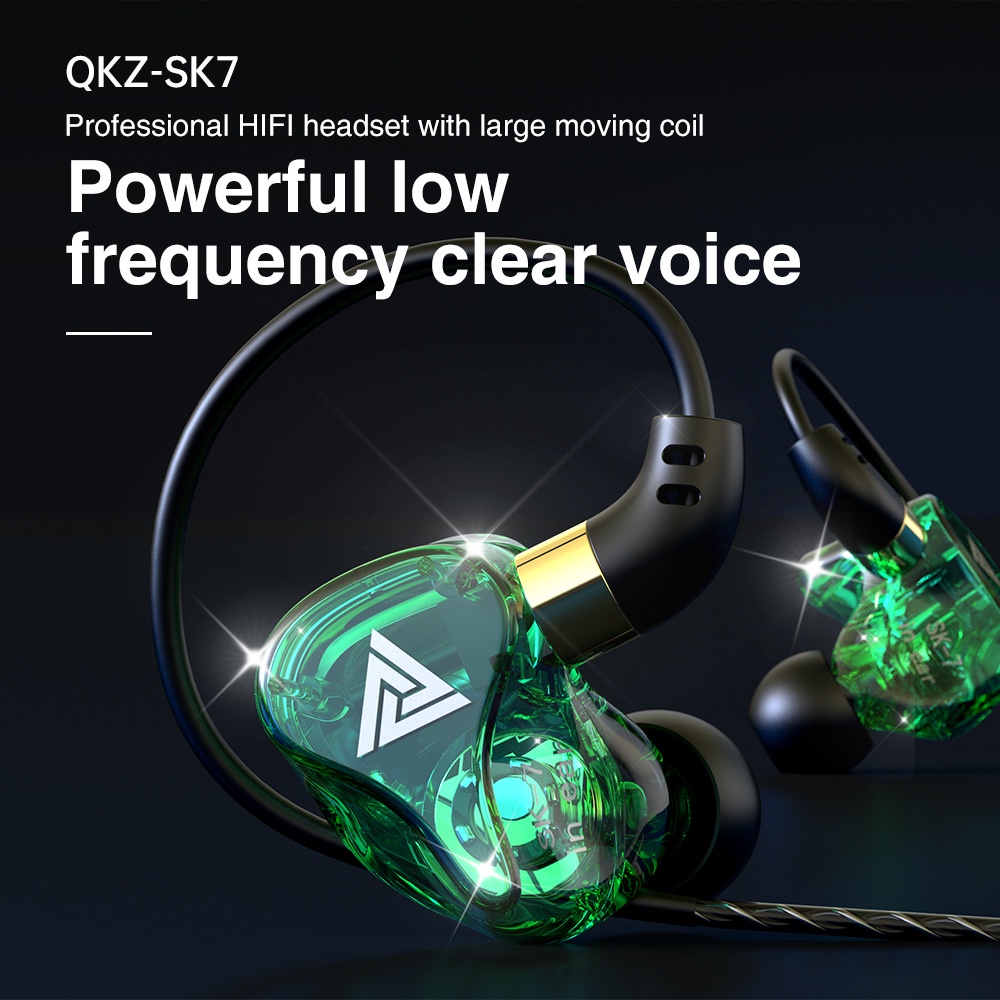 QKZ/Thunder Voice SK7 fone de ouvido auricular fone de ouvido estéreo controlado por fio fone de ouvido monitor fone de ouvido fone de ouvido fone de ouvido com fio fone de ouvido fone de ouvido