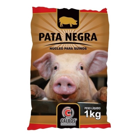 Kit 2 Pata Negra Mineral Leitão Porco Crescimento Engorda 1k
