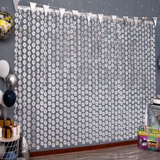 Discoteca Decorações Festa Bola Photo Booth Props 3.3x6.6ft Silver Cortinas Fringe Foto Cenário Para A Dos Anos 70 & 80s Última Decoração Despedida De Solteira em Oferta na Shopee