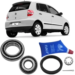 Kit Rolamento Roda Fox 2007 A 2010 Tras Sem Abs Skf