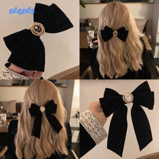 Clip De Cabelo Preto Coreano Vintage Francês Princesa Festa Sênior Acessórios Presente Para Mulheres