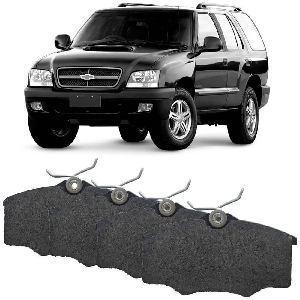 Detalhes do Kit Pastilha Freio Blazer 95 A 2011 Dianteira Frasle