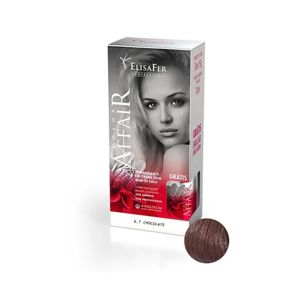 Tonalizante Color Affair 6.7 Chocolate em Oferta na Shopee
