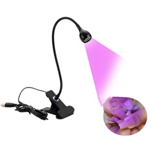 Luminária De Mesa Com Garra Presilha UV Ultravioleta Para Manicure