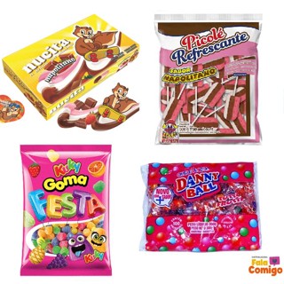 KIT 4 Guloseima Sacolinha Surpresa Aniversário Infantil