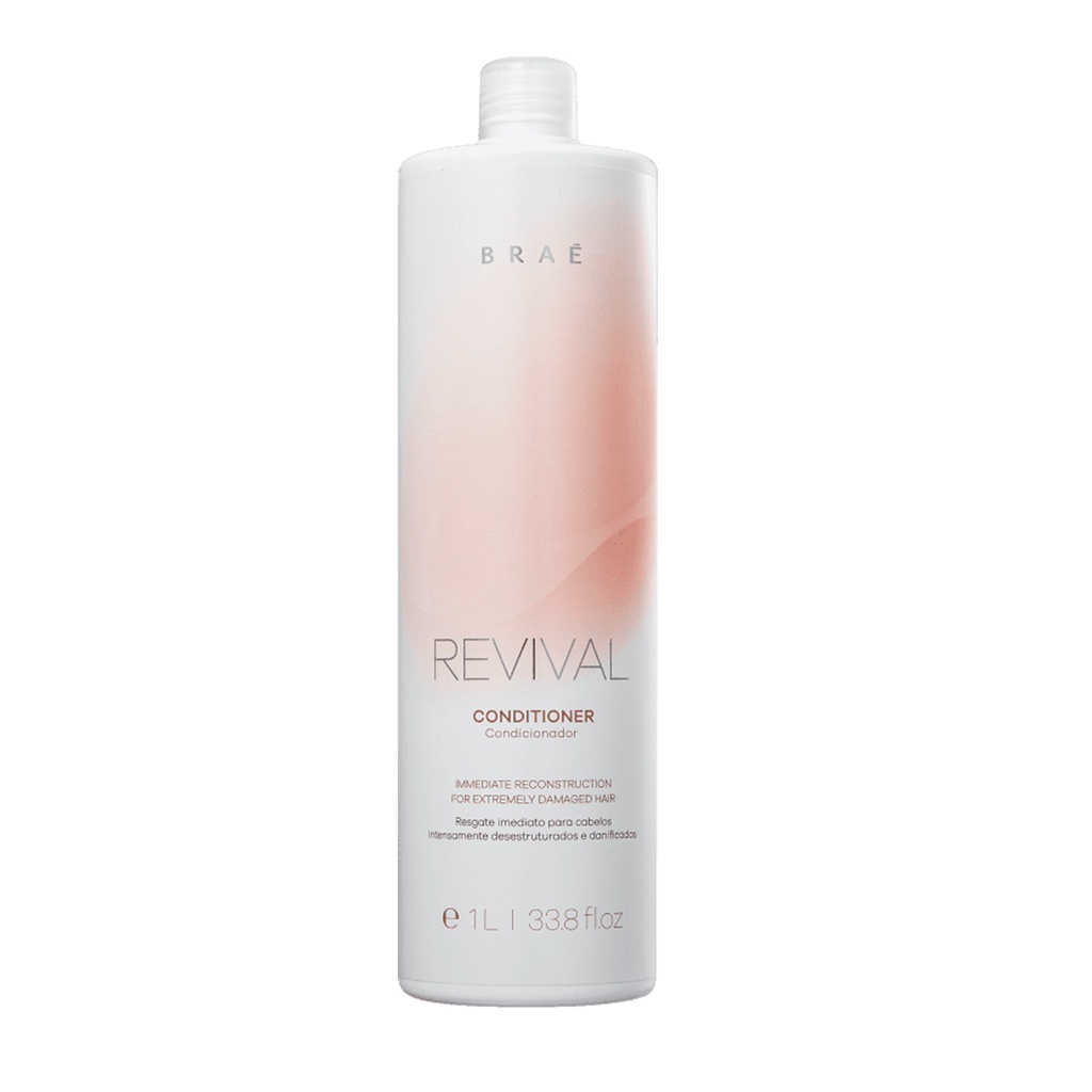 Condicionador BRAÉ Revival Reconstrutor - 1L em Oferta na Shopee