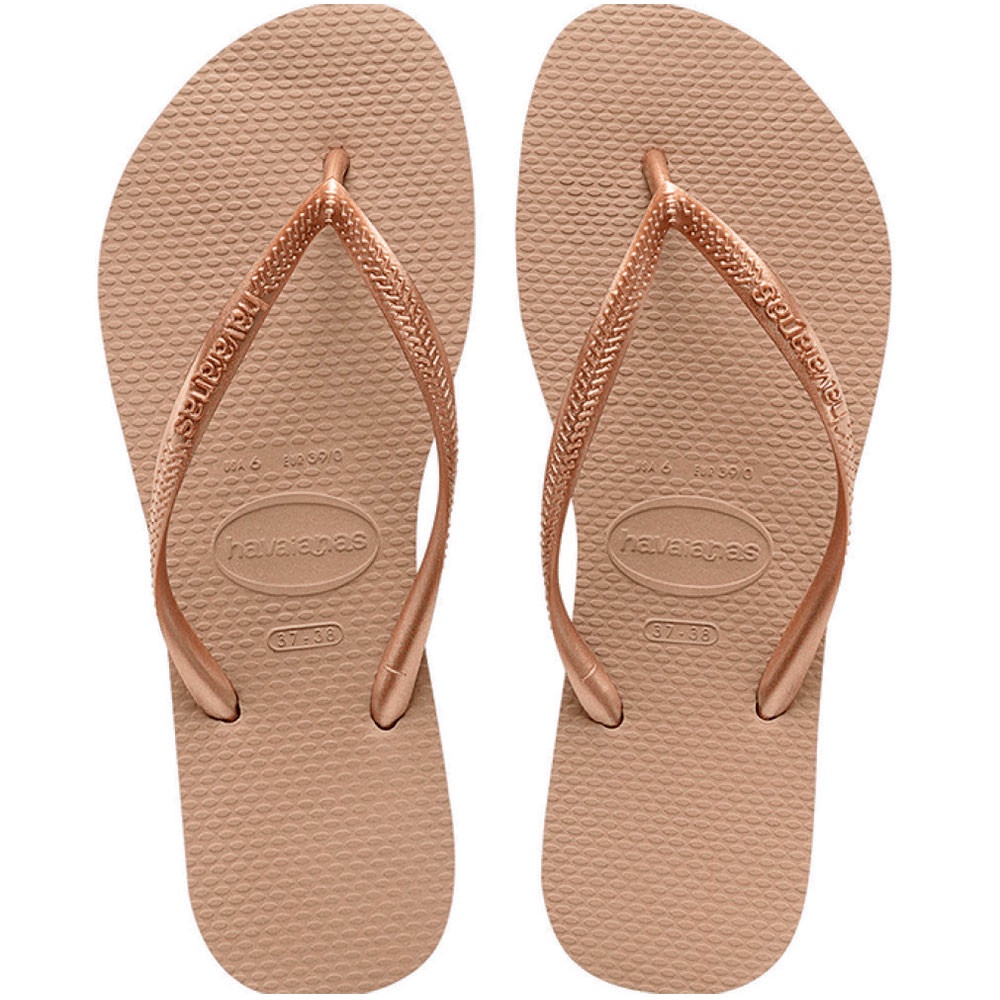 Chinelo Havaianas Slim Rose Gold