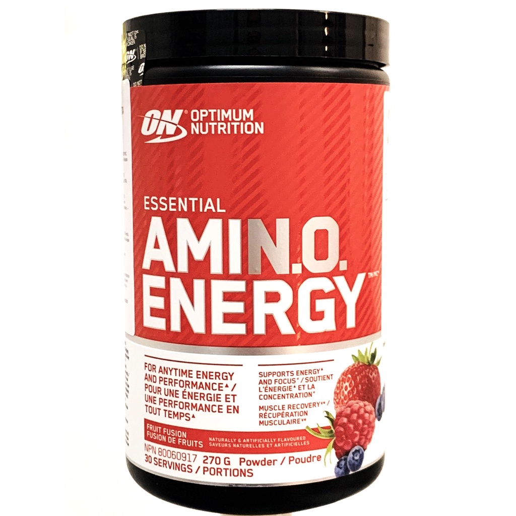 Amin.o. Energy Optimum Nutrition 270g sabor Fruit Fusion