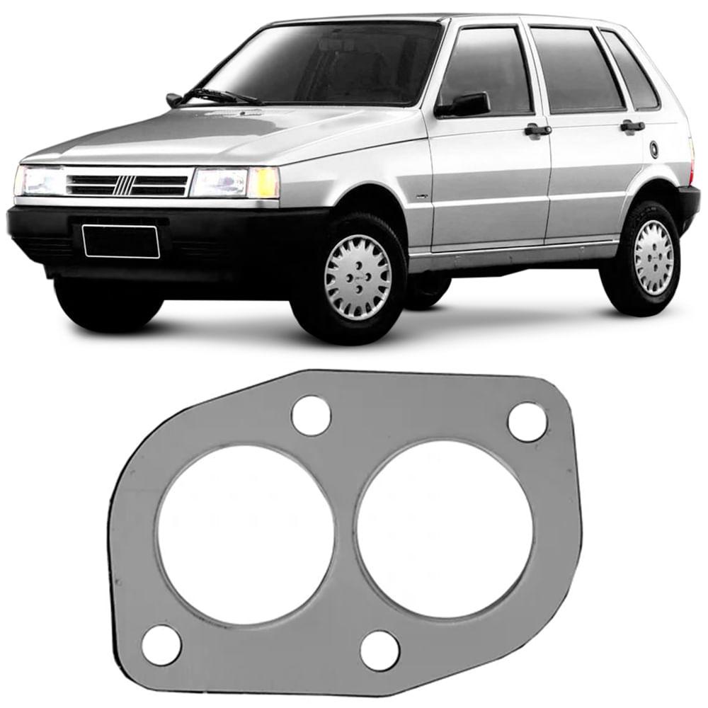 Junta Flange Escape Fiat Uno 1.0 90 a 2003 Sabó 51022F em Oferta na Shopee