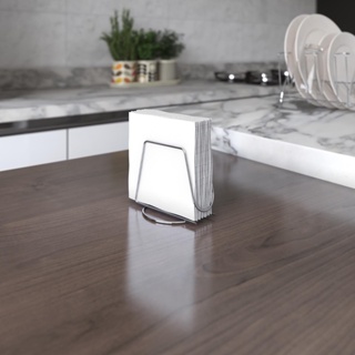 Porta Papel Guardanapo Aramado Cromado de Mesa Bancada Restaurante Bar - Stolf em Oferta na Shopee