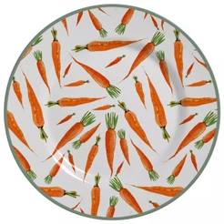 Conjunto com 6 Pratos Raso Bunny Pascoa Ø 29cm Cerâmica Alleanza
