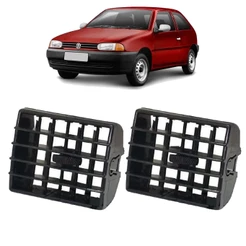 Par Grade Difusor Ar Gol Parati Saveiro G2 95 96 97 98 99 Preta