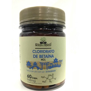 Cloridrato De Betaina Folhas e Raizes 60 Caps 948mg