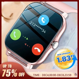 Novo SmartWatch 1.83 " Tela Colorida Grande Toque Completo Mostrador Personalizado Chamada Bluetooth Com Suporte App Relógio Inteligente Feminino Masculino