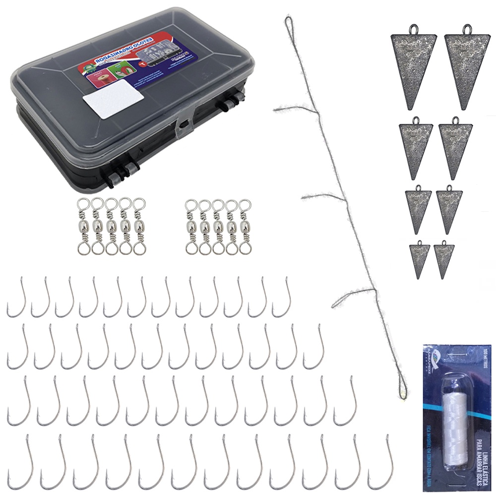Kit Chicotinho Pesca Praia Costão Mar Completo - Sports & Outdoors