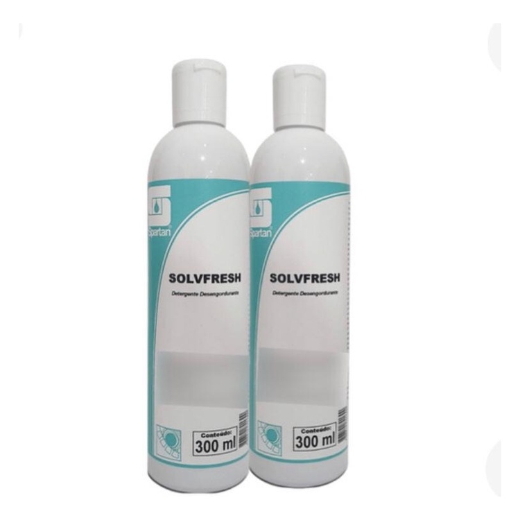 Kit C/2 Solvfresh Detergente Desengordurante 300ml Spartan