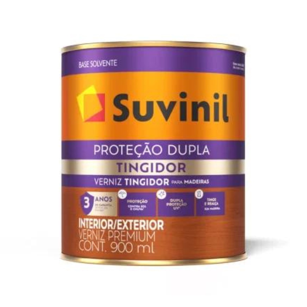 Verniz Tingidor Mogno 900ml Suvinil em Oferta na Shopee
