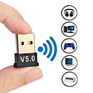 Adaptador E Receptor USB Bluetooth 5.0 Plug usb Transmissor de audio para Notebook em Oferta na Shopee