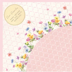 Saco Express 39x39cm para Ovos de 350g a 500g - Florens Rosa - 5 unidades - Cromus - Rizzo
