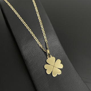 Kit Piastrine 3mm + Pingente Trevo de Moeda Antiga em Oferta na Shopee