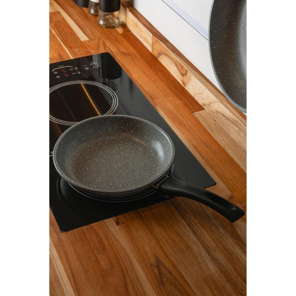 Frigideira de Alumínio e Cerâmica Granilite Cinza 20cm - Wolff