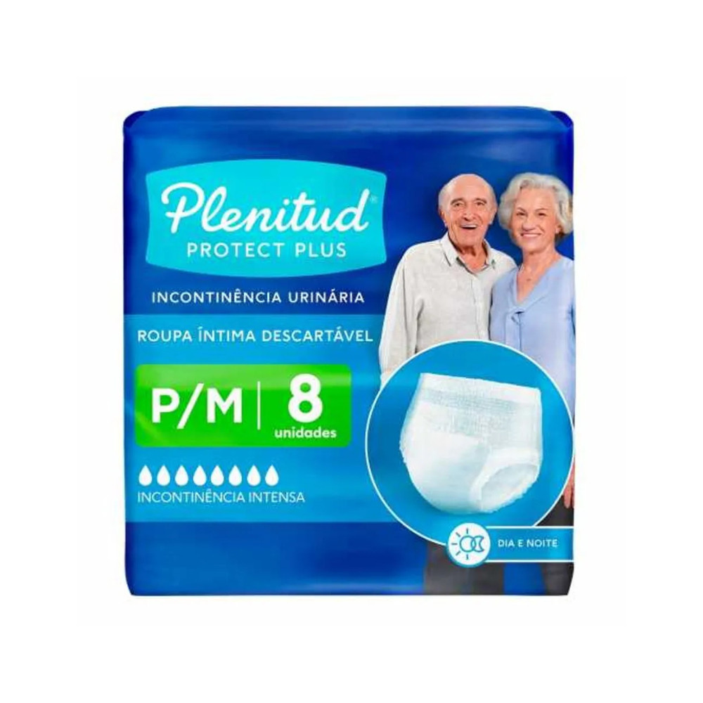 Plenitud Active Fralda Pm 8Un -