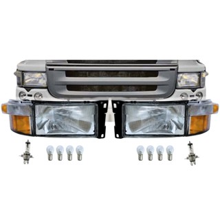 Kit Farol e Lanterna Pisca Seta Compatível Scania S4 Serie 4 em Oferta na Shopee