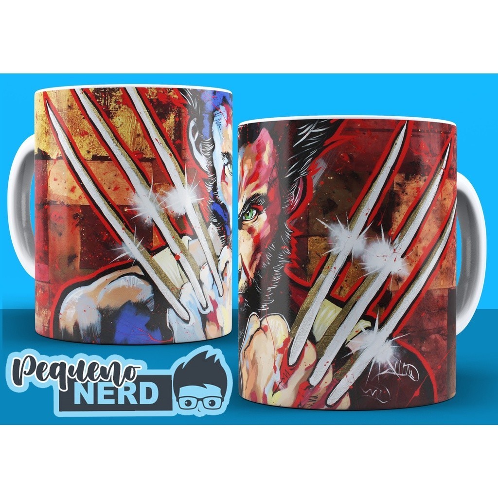 Caneca Personalizada Marvel - Logan (Wolverine)