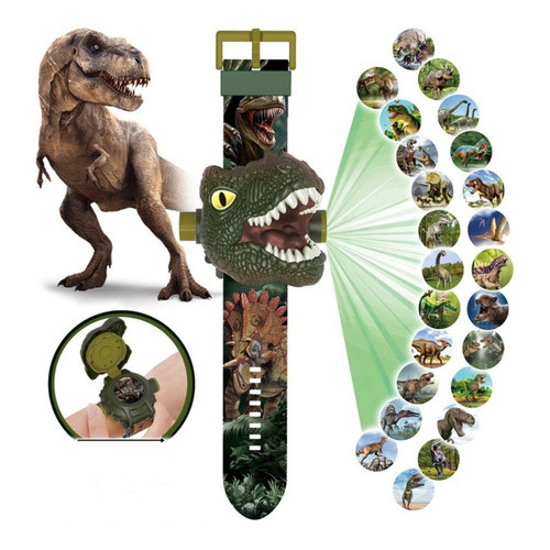 Relógio Projetor Infantil Dinossauro Tiranossauro Rex em Oferta na Shopee