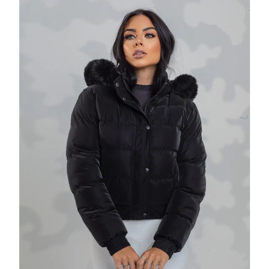 Bobojaco Feminino Peluciada com Capuz Removivel - Loulou