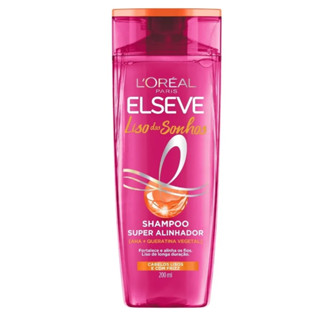 SHAMPOO ELSEVE SUPER ALINHADOR LISO DOS SONHOS LORÉAL 200ML (LANÇAMENTO 2025 ) em Oferta na Shopee