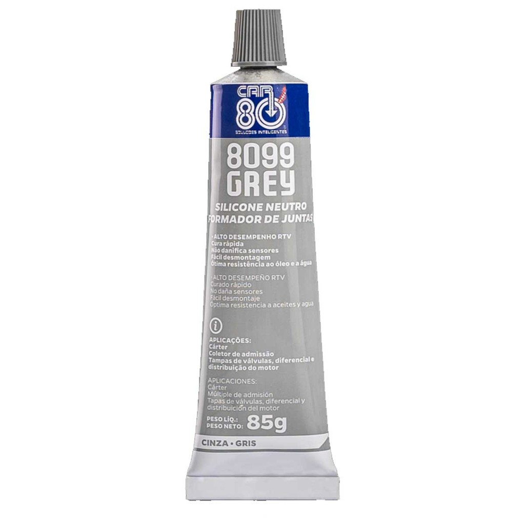 Silicone Neutro Formador de Juntas Grey 8099 85g Car80