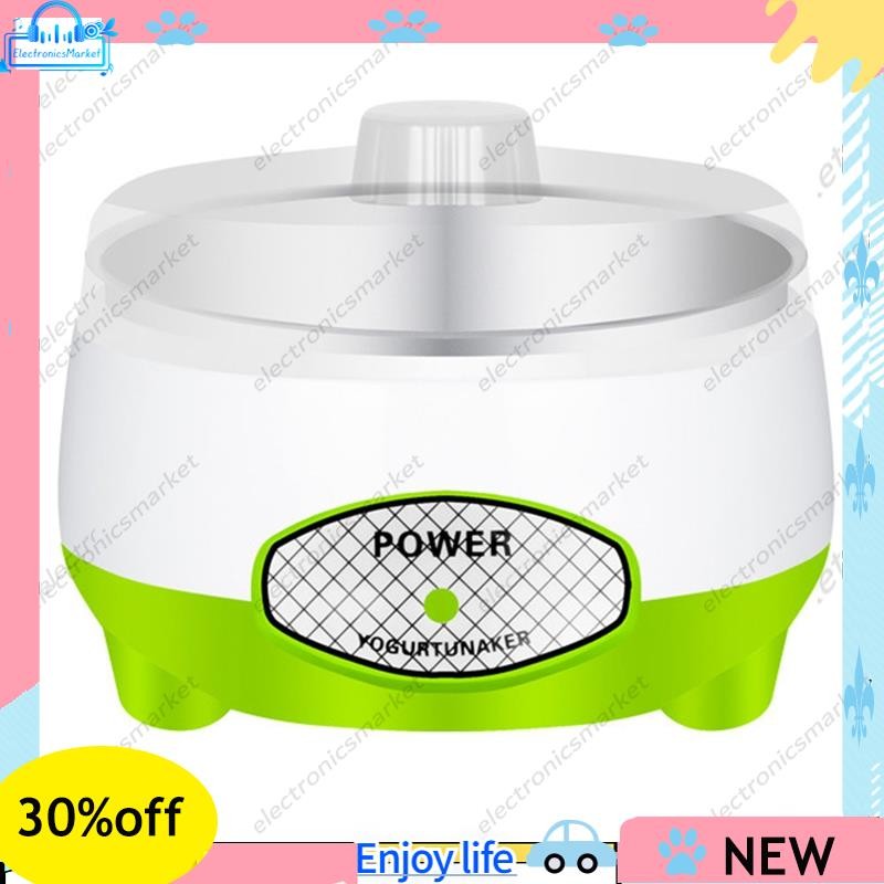 Fabricante De Iogurte Compacto , Máquina De Fazer Grego , Faça Você Mesmo , Caseiro Para Casa , Orgânico , Queijo , Plug
