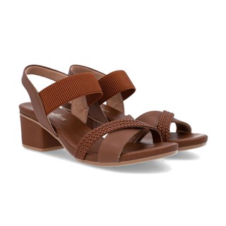 Sandália Usaflex Feminina Bico Redondo Couro Tira Trançada Casual AE32035 100% Original Com Nota Fiscal e Garantia em Oferta na Shopee