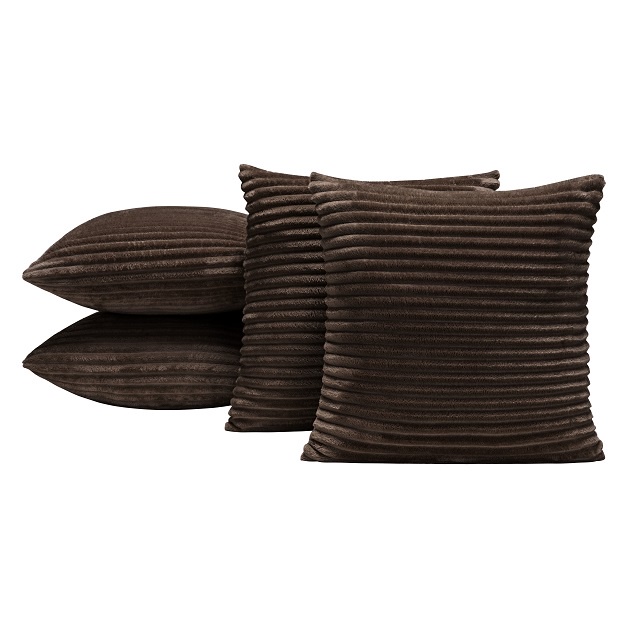 Kit 4 Capas de Almofadas Velvet Bariloche 45x45