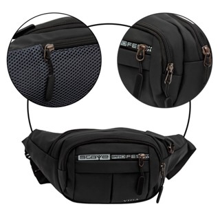 Pochete Masculina Bolsa Cintura Transversal Motoqueiro Moto Boy Trabalho dia a dia Multiuso Porta Celular Carteira Moeda