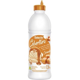 Cobertura Para Sorvete Sabor Caramelo 1,3kg Selecta