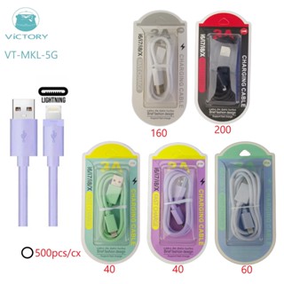 kit 3 Cabo Carregador Turbo 25w micro USB（V8）/TYPE-C/iphone macaron