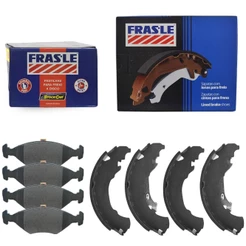 Kit Pastilha Sapata Freio Uno Evo 2011 A 2017 Sem Abs