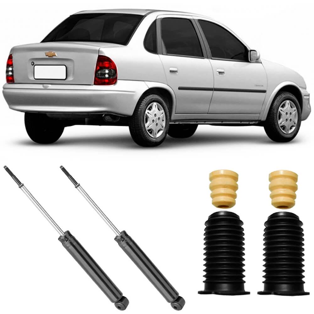 2 Amortecedor Corsa Classic 95 A 2002 Traseiro Nakata - Spare Parts and Accessories for Vehicles