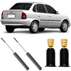 2 Amortecedor Corsa Classic 95 A 2002 Traseiro Nakata