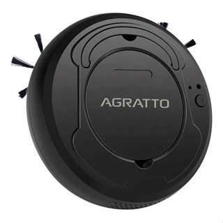 Aspirador De Pó Robô Praticci Aar01i-04 Preto Usb 3w 3.7v Agratto