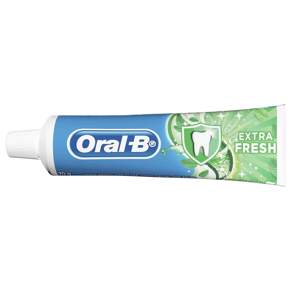 Creme Dental Oral-B Extra Fresh Menta Duradoura 70g