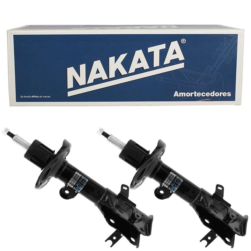 2 Amortecedor Honda Civic 2014 A 2016 Dianteiro Nakata em Oferta na Shopee